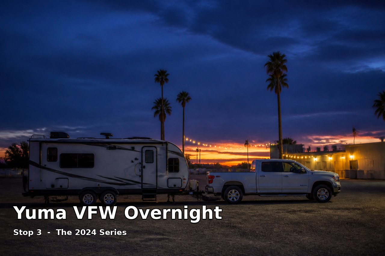 Yuma VFW Overnight: Pizza, a Band, and the Huskies Losing Big